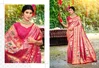 Aadya Silk By Bunawat Kanjivaram Silk With Paithani Pallu Border Saree